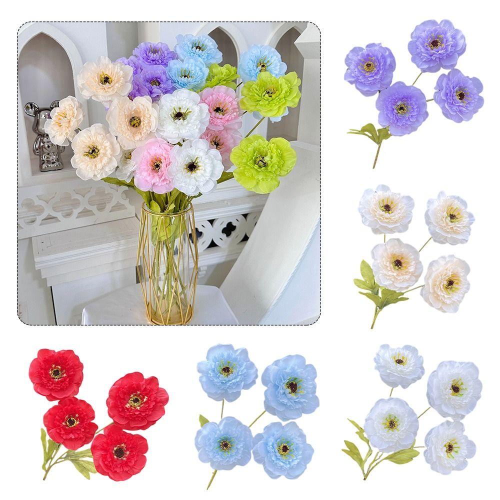 Silk Material Artificial Flowers Romantic Color Soft Texture Wedding Decor Artificial Design Wedding Ceiling Flower