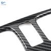For Dodge Challenger 2015-2022 LHD ABS Carbon Fiber Style Car Center Console Gear Shift Panel Water Cup Holder Cover Frame Trim