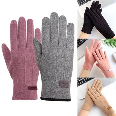 Sport Touch Screen Non-slip Winter Gloves Windproof Coldproof Full Finger Mittens