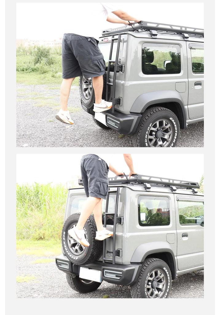 Suzuki Jimny JB64/JC74 Tailgate Ladder - Modification Accessory