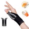 1PCS 2-in-1 Ultra-Thin Thumb & Wrist Brace - Adjustable Compression for Carpal Tunnel, Trigger Thumb, Tendonitis & Ulnar Support