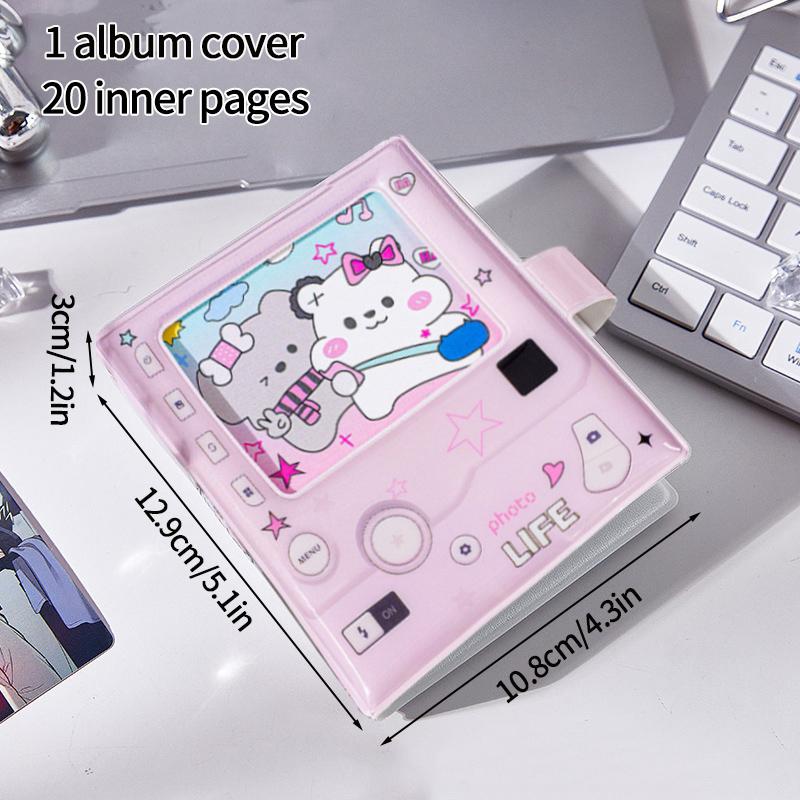3-inch Small Cards Photo Album Fangirls K-pop Idol Photo Album Fans Collection Photocard Holder Picture Storage Book Album