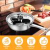 Stainless Steel 4 Cup Egg Poacher Pan Evenly Heated Poached Egg Maker Pot Easy To Release Steamed Pudding Cooker for Cooking