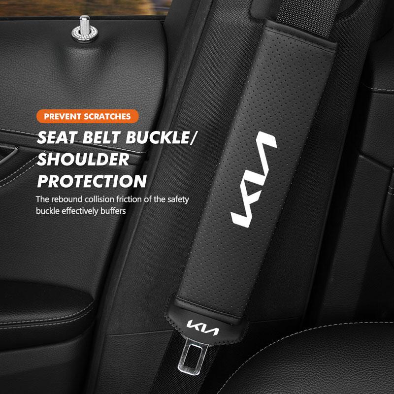 AXADSN1 Universal Car Seat Belt Shoulder Protection Pad Accessories For KIA Rio K5 K2 Sportage Ceed Sorento Picanto Stinger Soul