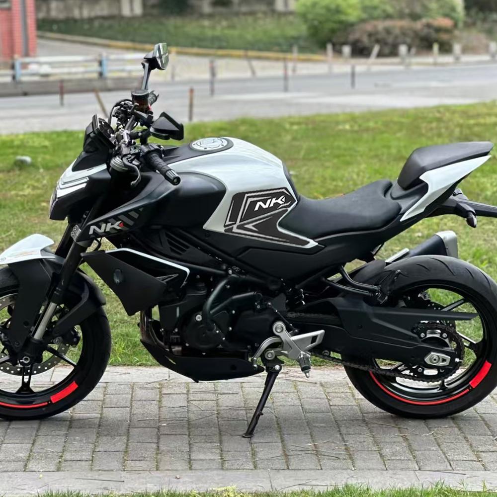 FOR CFMOTO 450NK 2024 NK450 450 NK Motorcycle Side Fuel Tank pad Protector Stickers Decal Gas Knee Grip Traction Tank Pads