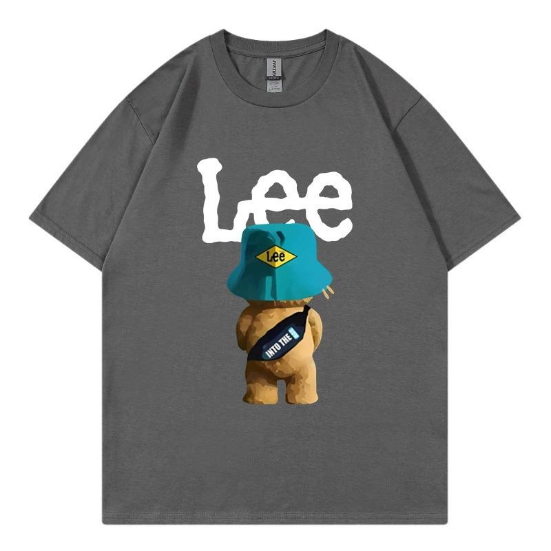 

Luxury Trend 2026 Fashion Tshirt Trend Pure Cotton Printing American Fashion Trendy Brand Loose Unisex Shortsleeved Men Top S