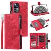 Crossbody Leder Reißverschluss Geldbörse Karten Handy Hülle für XiaoMi 15 14T Pro 14 13 13T 12T 11T 10T POCO X7 X6 X5 M7 F6 Lanyard Klapphülle