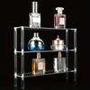 Acrylic Multi Functional Display Stand Desktop Perfume Organizer Transparent Layered Shelf Collectibles Model Stand Holders