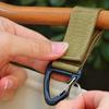 Tactic Belt Key Keyring Keychains Belt Clip Webbing Hangings Buckle Keychains