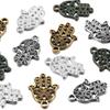 20pcs/lot Antique Bronze Plated Charms Hamsa Palm Protection Pendant for Bracelet Necklace Handmade Jewelry 21x15mm
