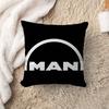 Cuscino Logo Camion M-Man Regali Arredamento Casa Ufficio Camera da Letto Divano Cuscino Auto Custodia 45X45Cm