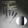 10-pieces hairdressing comb set ,hairdressing comb set, salon anti-static stylist comb and clip set