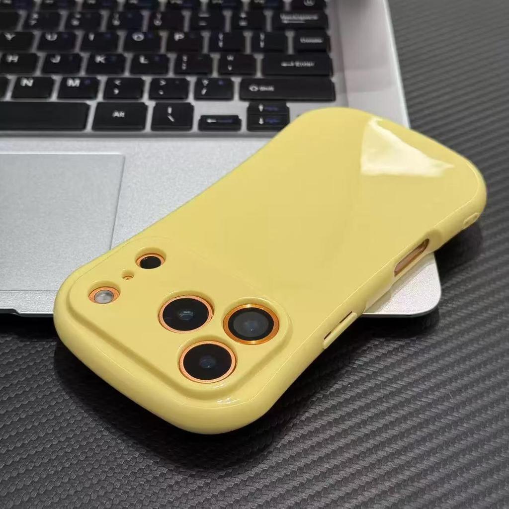 Custodia sottile in silicone da vita per telefono per Apple 17/16pro/15pro/14/13 - Colore solido, morbida e resistente, compatibile transfrontaliera