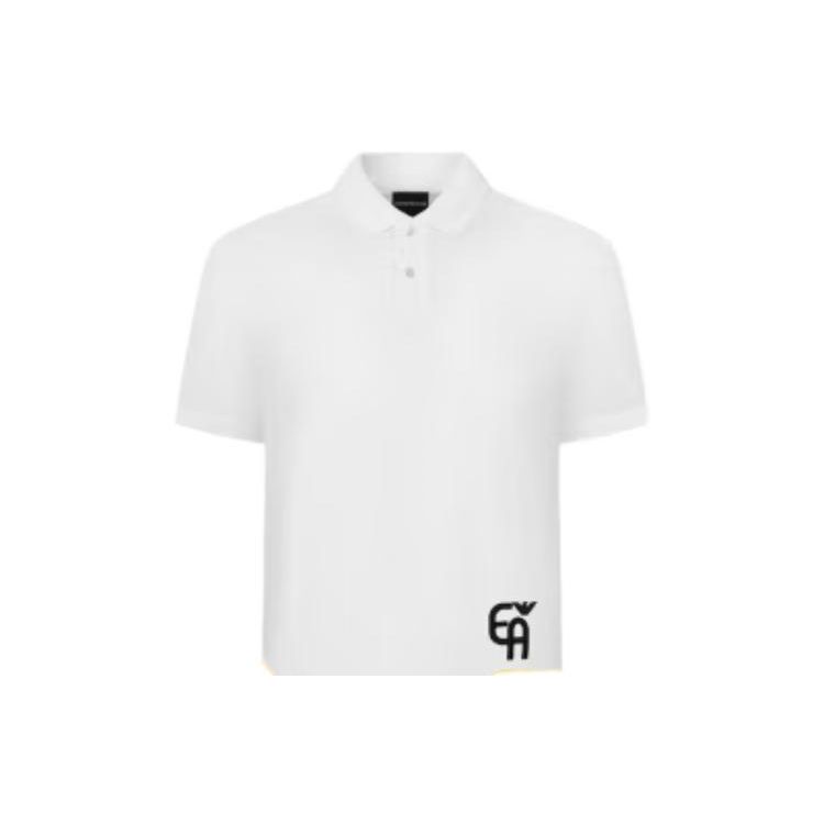 Emporio Armani Поло Мужские топы Белый SS22 3L1FAH-1JTKZ-00100 L