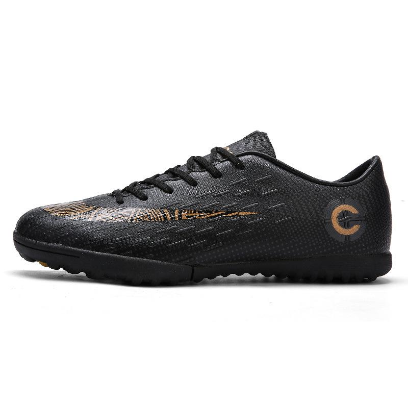 Soccer Shoes Low-top Indoor and Outdoor Soccer Shoes Men's Long and Short Nails FTSG Shredded Nails Training Bottom Soccer Shoes