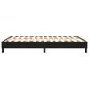 Box Spring Bed Frame Black 140 x 200 cm Velvet