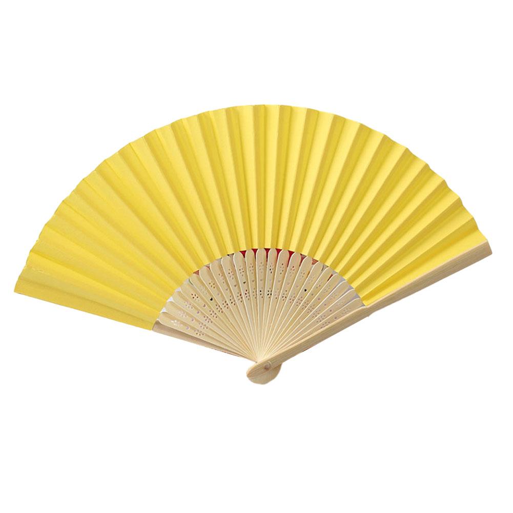 Unique 7Inch Folding Fan Handmade Chinese Style Paper Fan for Weddings Parties and Events Easy To Carry and Elegant