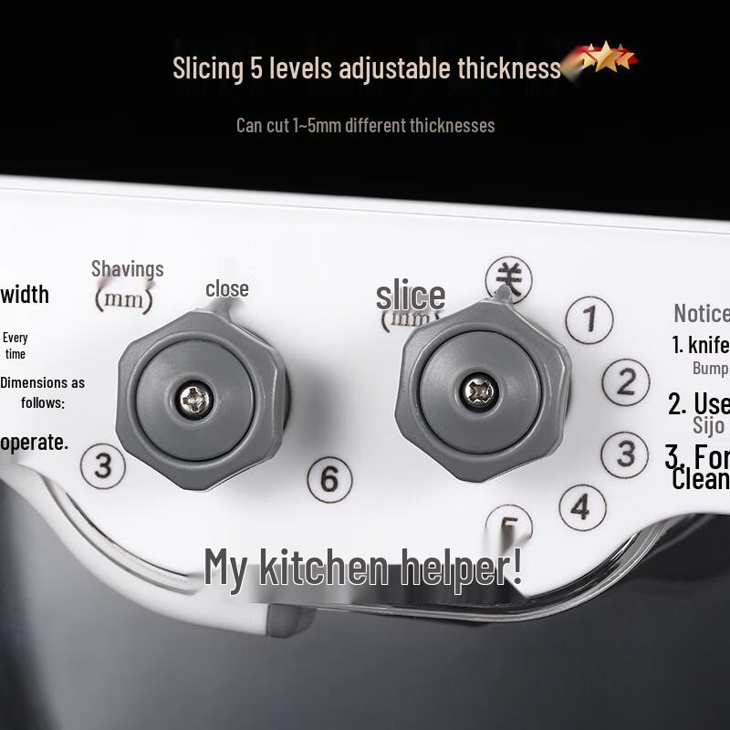 Jidu Multi-functional Kitchen Vegetable Slicer & Shredder