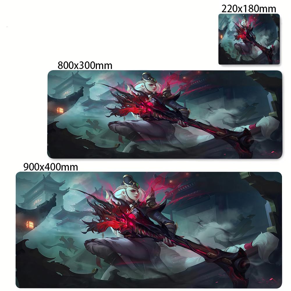 Gaming Mousepad Mobile Legends Bang Bang Mouse Pads Office Accessories Nonslip Desk Mat Large Mouspad Waterproof Pad Mausepad