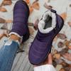 Ladies' Snow Boots, Stylish and Versatile Plush Lining, Lightweight Round Toe Design, Durable and Comfortable, Warm Ankle Boots and Snow Boots