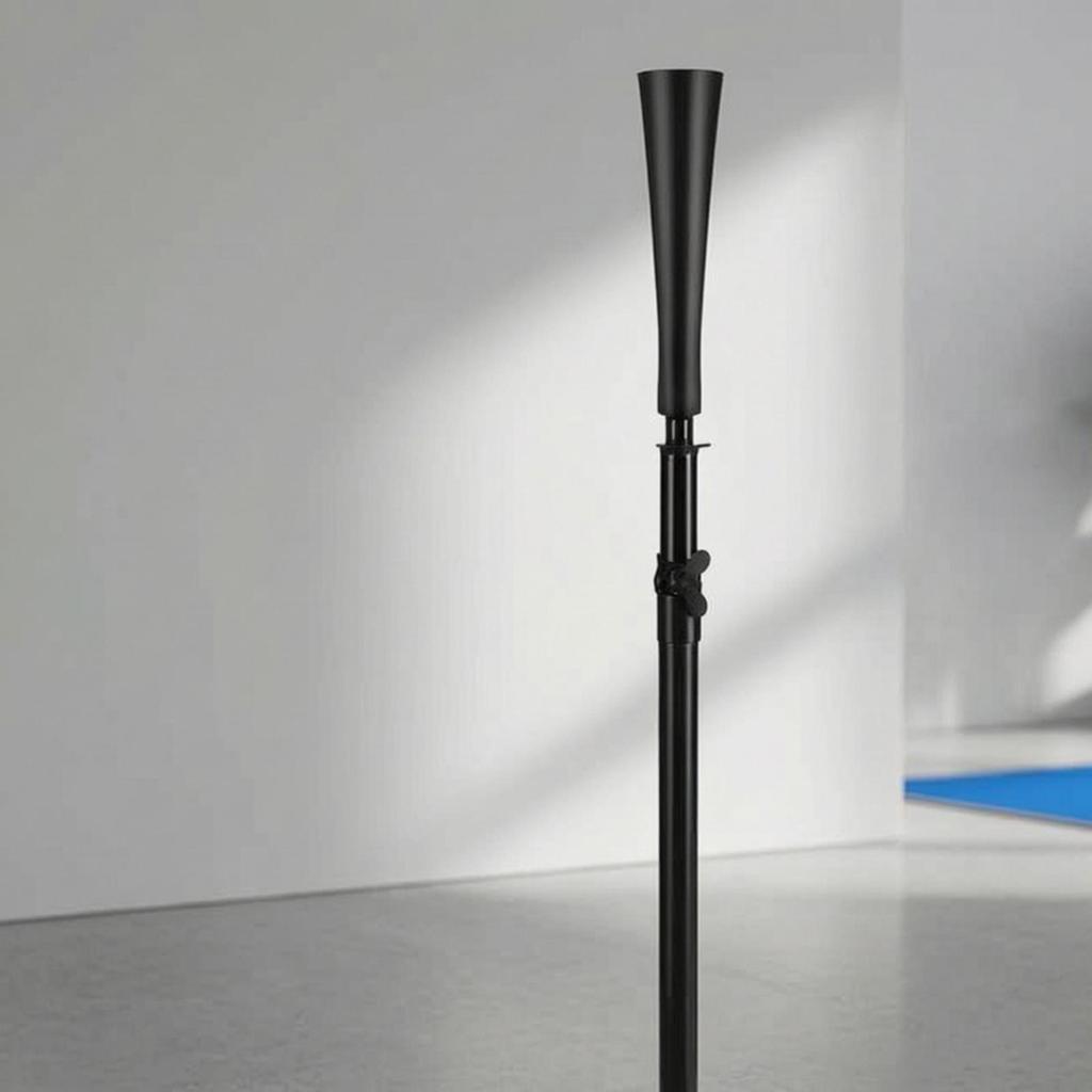 Batting Tee with Square Base Heavy-Duty Adjustable Stable Stand for