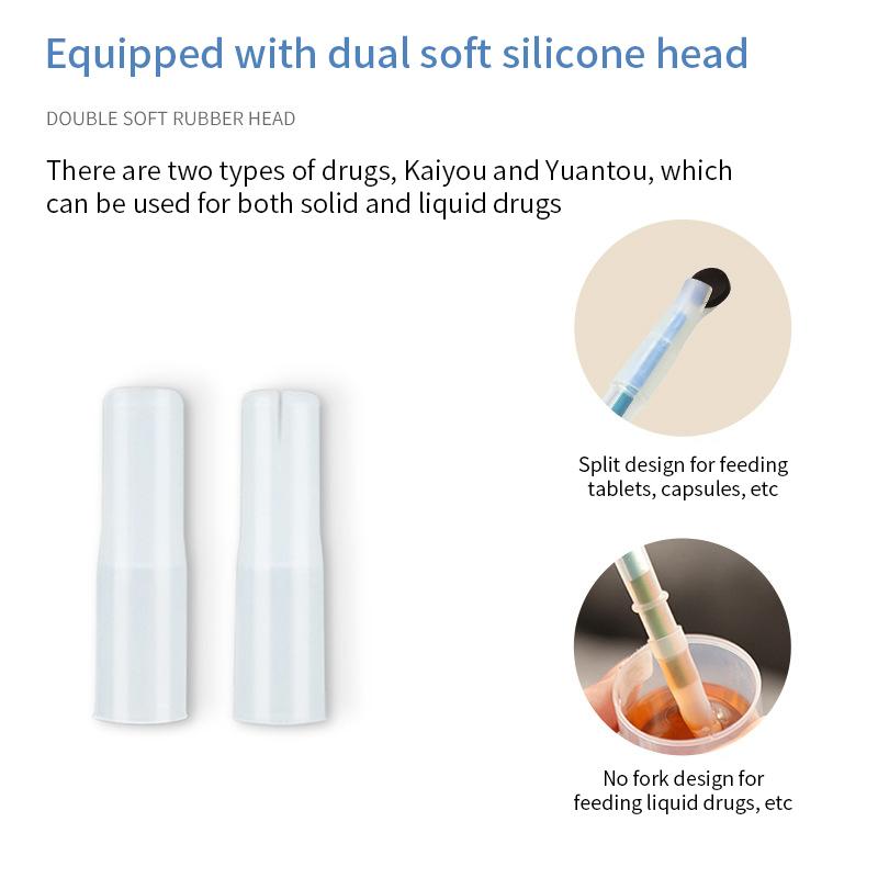 1PCS Pet Strzykawka Tabletka Pistolet Tabletka Dozownik Naciskowy Lek Woda Mleko Rurka Podajnik Narzędzia Akcesoria Dla Psów Kot