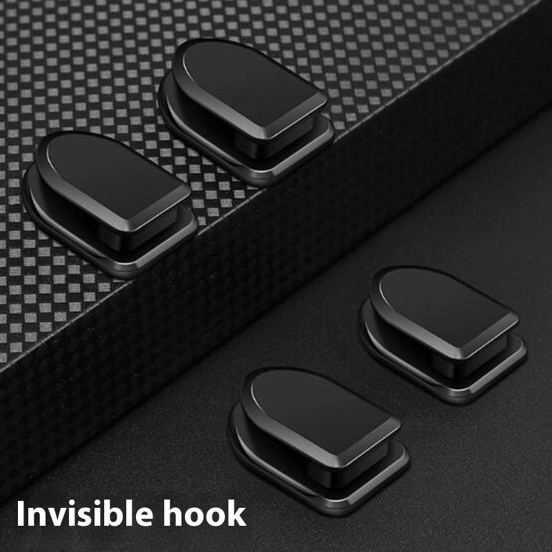 Use the front passenger's car hook to stick multifunctional decorative items ins