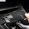 For Changan Eado Plus  - 2025 Central Control Gear Shift Knob Head Sticker Cover Trim ABS Carbon Fiber Accessories Interior