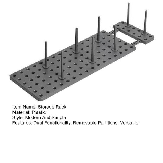 1/2 Piezas Estante de Almacenamiento Retráctil Ajustable Organizador de Cajones con Divisiones Removibles Escurridor de Plástico