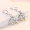 Lindon Copper Alloy Zircon Earrings Drop Earrings For Women Wedding Party Gifts