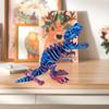 Crystal 3D Printed Tyrannosaurus Rex Rotatable 3D Articulated Dinosaur Toys  Landscaping Decoration