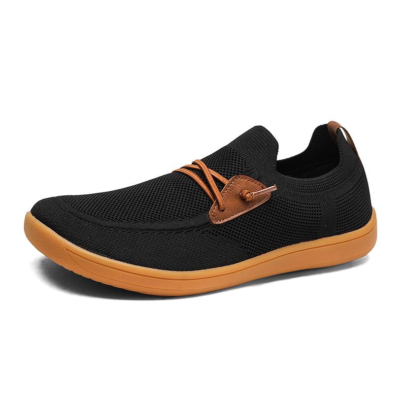Fashion Breathable Walking Shoes for Men Outdoor Summer Mesh Casual Shoe Lightweight Man Sneakers Comfy Slip on Loafers Treking Footwear