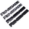 3D Metal "RENEGADE" Emblem Badge for Jeep Renegade 2015-2025 Rear Trunk Door Side Car Styling Sticker Auto Tuning Accessories Tr1