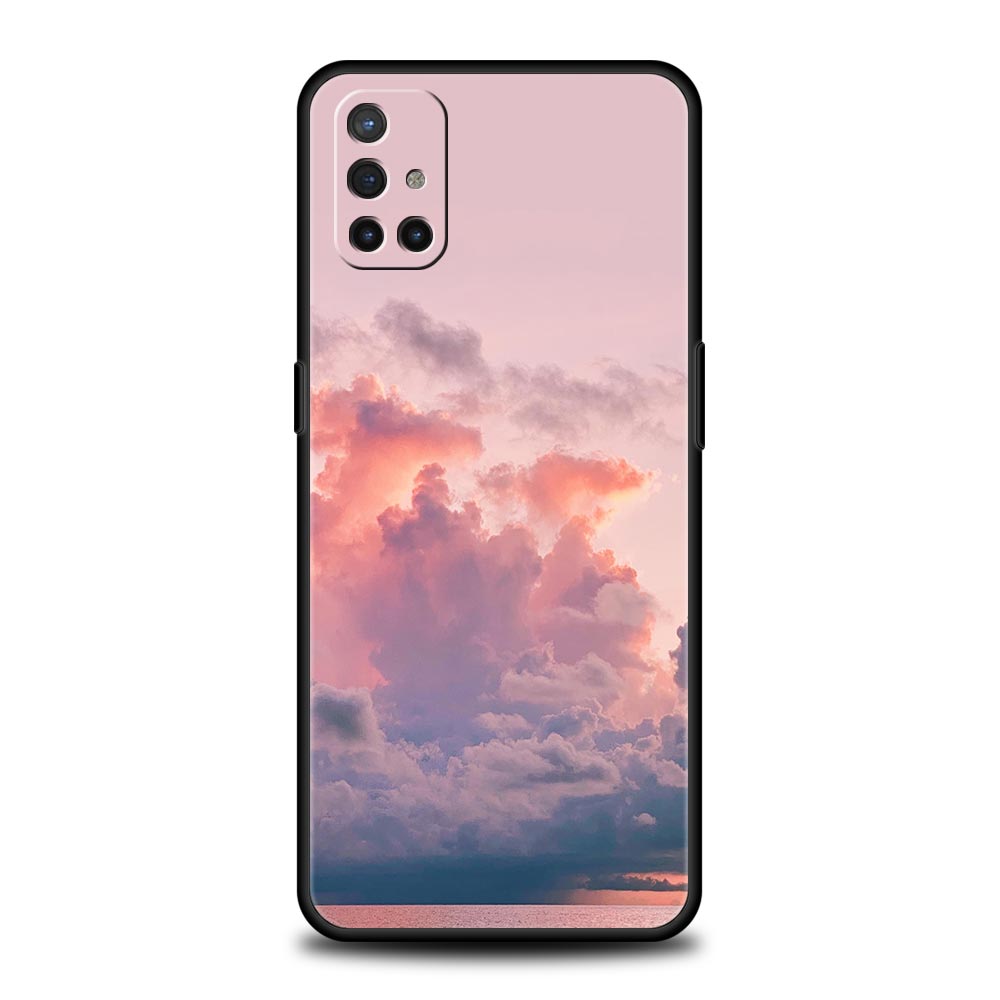 Cloud Summer Sunset Glow Case For OnePlus 15 13 12 11 10 9 8 15T 13T 10T 7T Pro 13R 12R 9RT 8T Nord 4 N10 2T CE 2 3 5G Cover