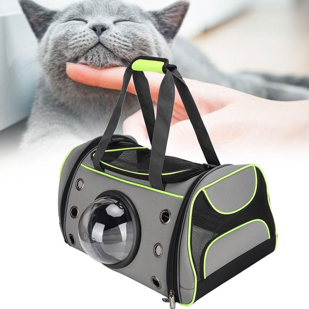 Tragbare Faltbare Hunde Katzen Transporttasche Atmungsaktive Reisetasche Transparente Raumkapsel Astronaut