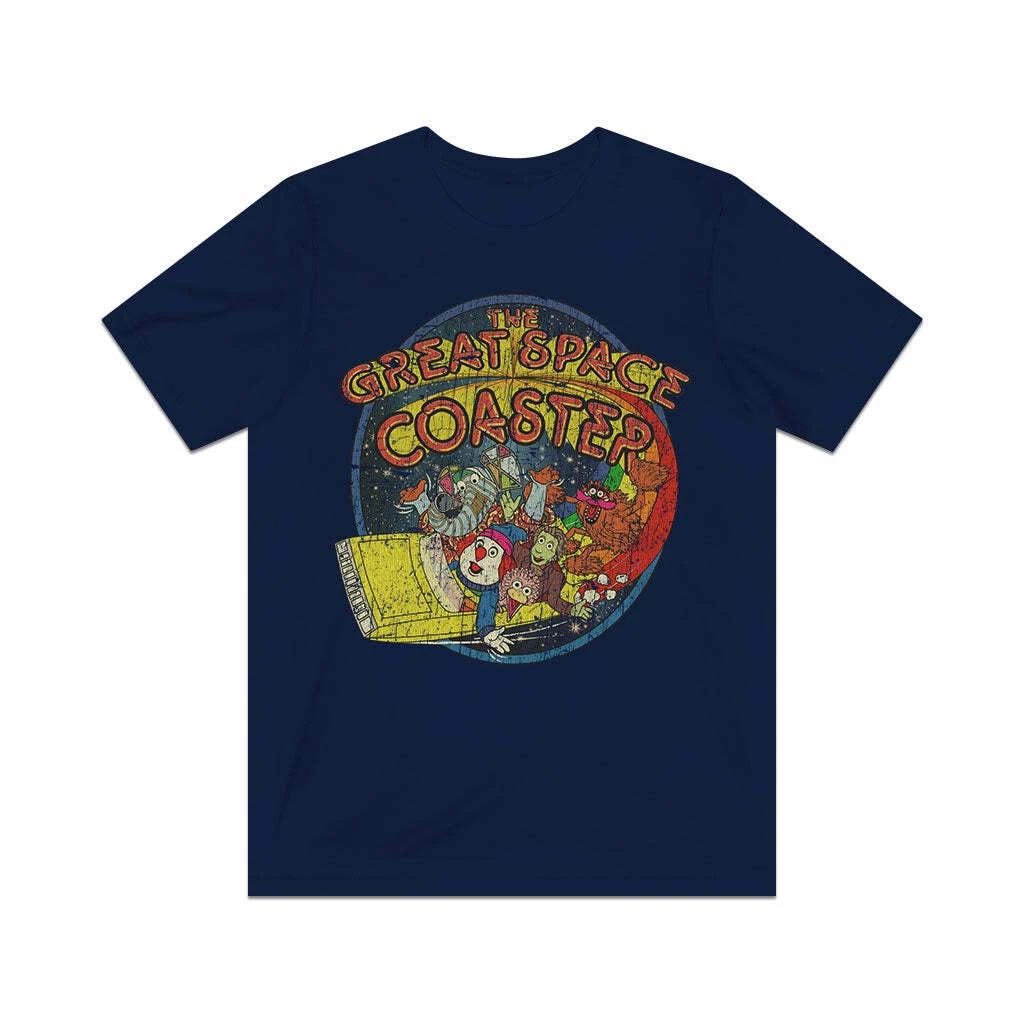 The Great Space Coaster 1981 Vintage Men s T shirt 3XL