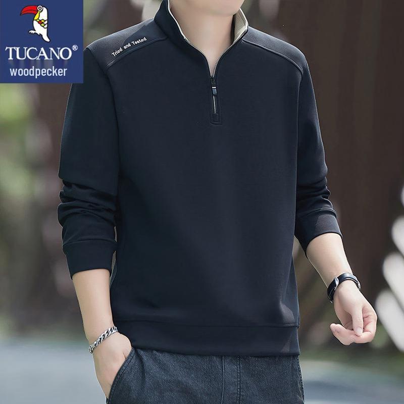

TUCANO Men s Casual Half-Zip Sweatshirt 3XL