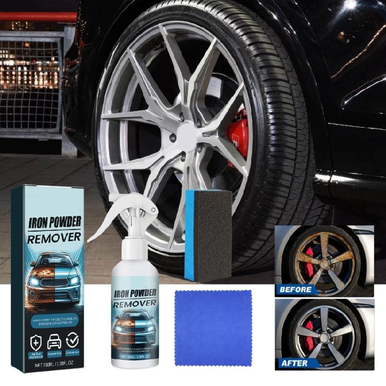 Iron Powder Removers 100ml Car Rust Removers Spray Rust Removal of Various Metals