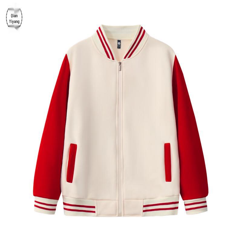 Unisex Fleece Baseball Jacket Hoodie