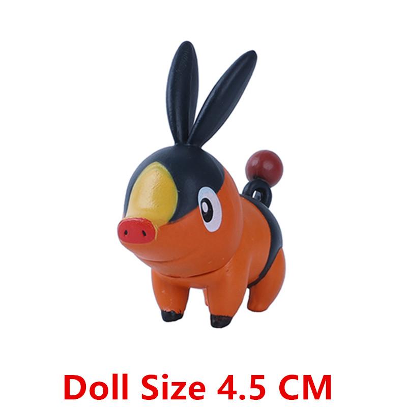 Toys Model New 4-9 CM Pokemon Anime Figure Pikachu Gengar Eevee Series Mew Cartoons Figure Pocket Monster Action Gifts Kids