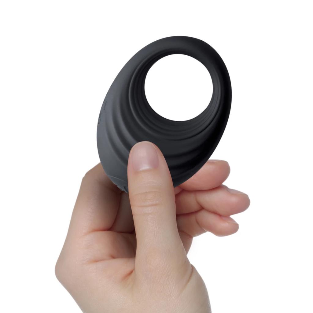 Rocks-Off - Spire Liquid Silicone Vibrating Penis Ring Black