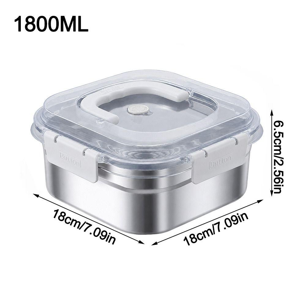 Large Capacity Sealed Storage Box Leakproof Bento Box Lidded Lunch Box  Picnic