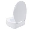 Toilet riser, suitable for the elderly, pregnant women, and disabled, provides height enhancement for standing up,