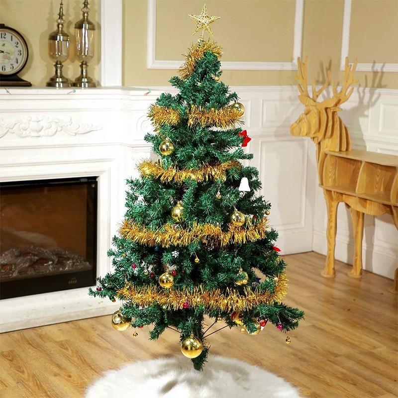 2M Christmas Decoration Color Ribbon Christmas Tree Pendant Ornaments for Home Decor New Year 2026 DIY Party Decoration Supplies