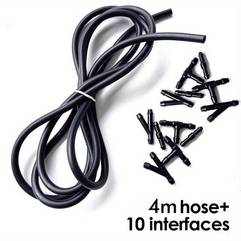 Universal Car Auto Windshield Washer Hose Wiper Blade Pipe Jet Spray Nozzle Water Fluid Tube Joiner Connector Replacement Kit Hoses Windshield Washer