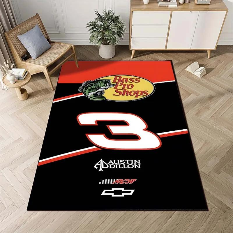Fishing B-Bass Pro Pattern Living Room Bedroom Carpet Bedside Bathroom Floor Mat 15 Size Custon Pattern Area Rug Room Club Decor