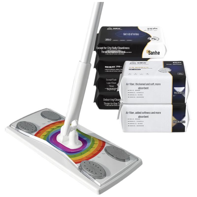 PaoJiaJie Static Dust Removal Mop & Cloths