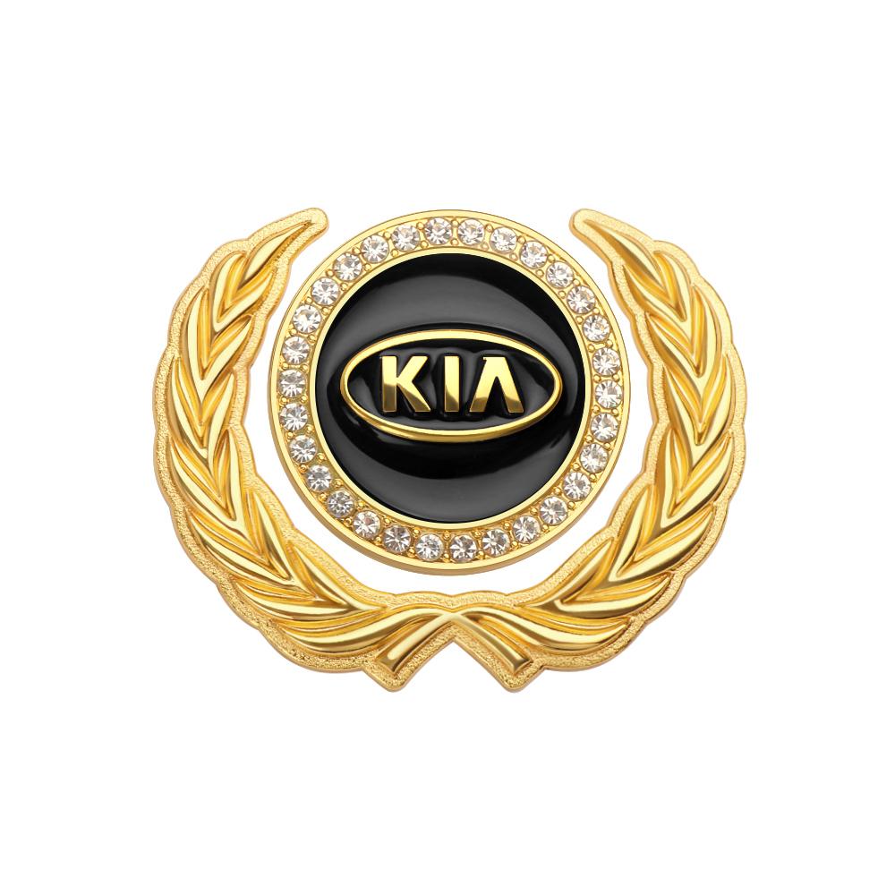 

2026 Hot Car Sticker 3D Metal Car Motorcycle Decal Stickers Emblem Badge For Kia Rio Picanto Sportage Niro Morning Ceed ProCeed