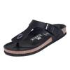 Fashion Flats Beach Slippers Mens Slip On Shoes Half Drag Leather Street Personality Mens Flip Flops Men Casual Walking White Sandals