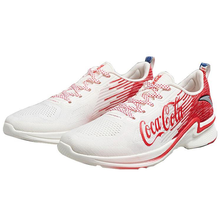 Coca Cola X Anta Hydrogen Run II Comfortable Cushioning Slip Resistant Abrasion Resistant Low Top Running Shoes Men's 112025540-9